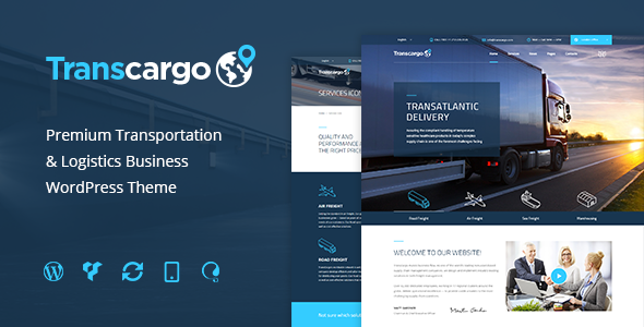 Transcargo - Transportation WordPress Theme for Logistics Logo